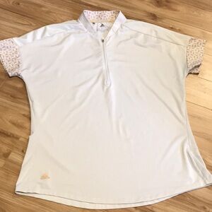 Adidas ultimate 365 printed short sleeve Polo